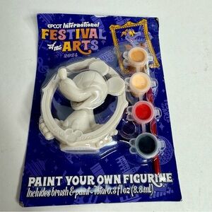 NWT. Disney Mickey Mouse 2024 Epcot Festival Of The Arts Paint Your Own